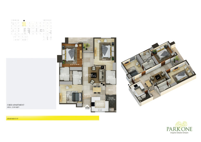 2 Bedroom Apartment