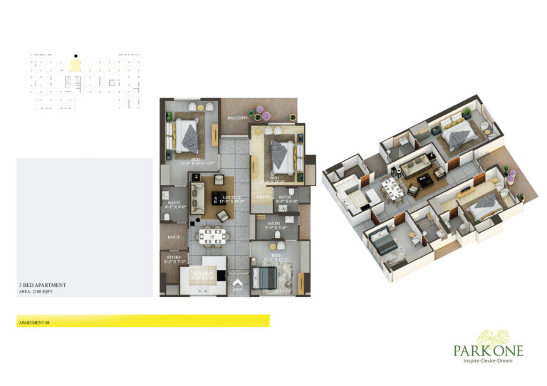 2 Bedroom Apartment